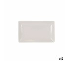 Snack tray La Mediterránea White 30 x 20 x 2,5 cm (12 Units)