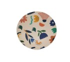 Flat Plate Versa Sunflower Polyethylene RPET Ø 25 cm