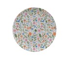 Plato Llano Versa Polietileno RPET Flores Ø 25 cm
