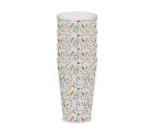 Set de Vasos Versa Polietileno RPET Flores 4 Piezas