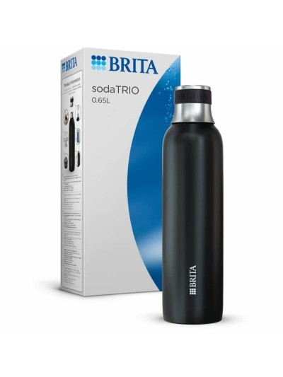 Thermos Brita sodaTRIO Noir 650 ml