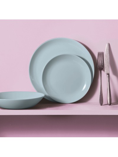 Plato de Postre Luminarc Diwali Paradise Azul Vidrio 19 cm (24 Unidades)