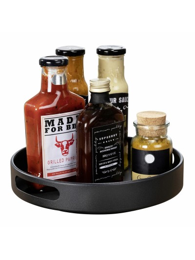 Tray Wenko Susie 55098100 Black Circular