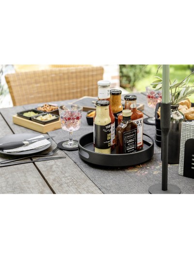 Tray Wenko Susie 55098100 Black Circular