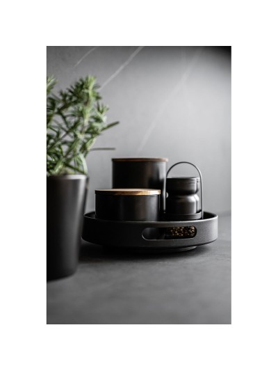 Tray Wenko Susie 55098100 Black Circular