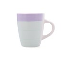 Cup Quid Kaleido Green Purple Ceramic 330 ml (12 Units)