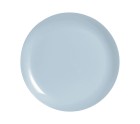Plato Llano Luminarc Diwali Paradise Azul Vidrio 25 cm (24 Unidades)
