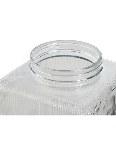 Water Dispenser Home ESPRIT Transparent Metal Silicone Crystal ABS 3,5 L 19 x 25 x 16 cm