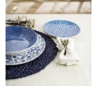 Dinnerware Set Bidasoa Aquilea Blue Ceramic 18 Pieces