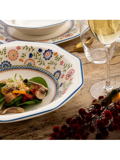 Dinnerware Set Queen´s By Churchill Bengal Multicolour Ceramic 12 Pieces