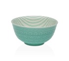 Snack Bowl Versa Turquoise Ceramic Porcelain 16 x 7,7 x 16 cm