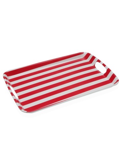 Bandeja Versa Rojo Melamina 31 x 3 x 46,2 cm