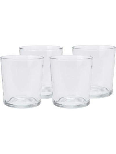 Set of glasses Excellent Houseware ye6000410 Transparent Crystal 280 ml (4 Units)