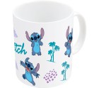 Taza Mug Stitch Azul Lila Cerámica 350 ml