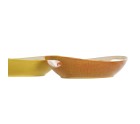 Plateau apéritif Home ESPRIT Vert Orange Grès Citron 30,6 x 16,5 x 6 cm (2 Unités)