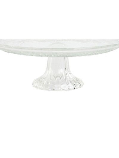 Plateau apéritif Home ESPRIT Transparent Verre 23 x 23 x 8 cm