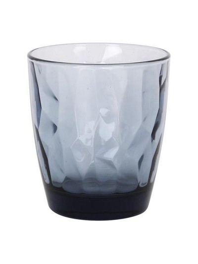 Verre Bormioli Rocco Diamond Bleu verre Verre (6 Unités) (Pack 6 uds)