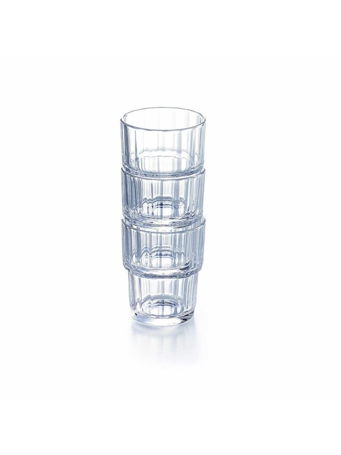 Set de Vasos Arcoroc Noruega Transparente Vidrio