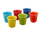 Juego de 6 Tazas de Café Bialetti 700000600 Multicolor (6 Unidades)