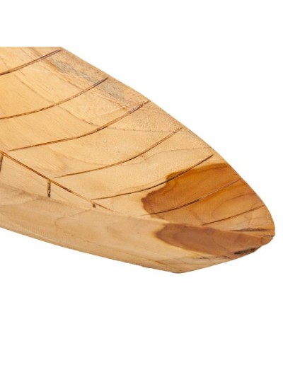 Bandeja Alexandra House Living madera de teca 22 x 12 x 40 cm Hoja