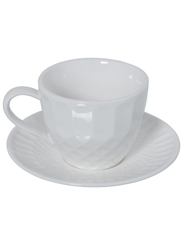 6 Piece Coffee Cup Set Alexandra House Living Porcelain 200 ml