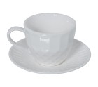 6 Piece Coffee Cup Set Alexandra House Living Porcelain 200 ml