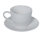 Juego de 6 Tazas de Café Alexandra House Living Porcelana 200 ml