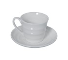Juego de 6 Tazas de Café Alexandra House Living Porcelana 90 ml