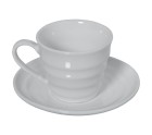 6 Piece Coffee Cup Set Alexandra House Living Porcelain 200 ml