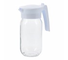 Jarra Excellent Houseware Blanco Transparente Cristal 1 L
