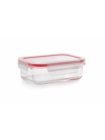 Recipiente Conservador de Alimentos Ibili 754709 Vidrio de Borosilicato 900 ml 13,5 x 18,2 x 6,3 cm