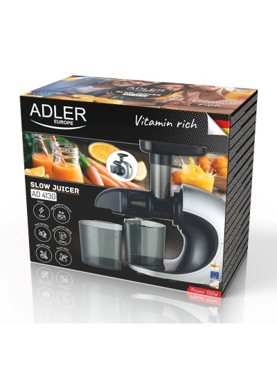 Liquidiser Adler AD 4130 Black Silver 150 W