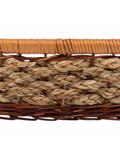Tray Alexandra House Living Brown Rope 50 x 10 x 60 cm Rectangular