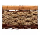 Tray Alexandra House Living Brown Rope 50 x 10 x 60 cm Rectangular