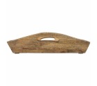 Plateau Alexandra House Living Blanc Naturel Bois de manguier 25 x 6 x 48 cm