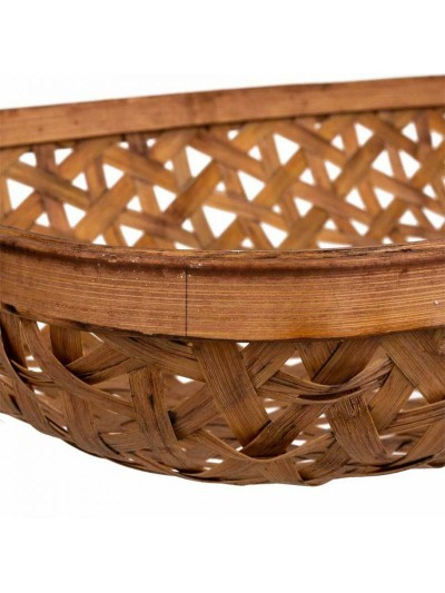 Tray Alexandra House Living Light brown Bamboo 38 x 8 x 48 cm