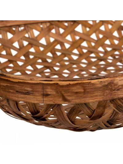 Bandeja Alexandra House Living Marrón claro Bambú 33 x 7 x 54 cm