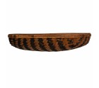 Tray Alexandra House Living Brown Bamboo 45 x 8 x 45 cm