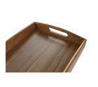 Tray Home ESPRIT Natural Acacia 39,5 x 25,5 x 5,5 cm