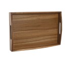 Bandeja Home ESPRIT Natural Acacia 39,5 x 25,5 x 5,5 cm