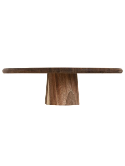 Snack tray Home ESPRIT Natural Acacia Standing 30 x 30 x 9 cm