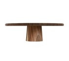 Snack tray Home ESPRIT Natural Acacia Standing 30 x 30 x 9 cm