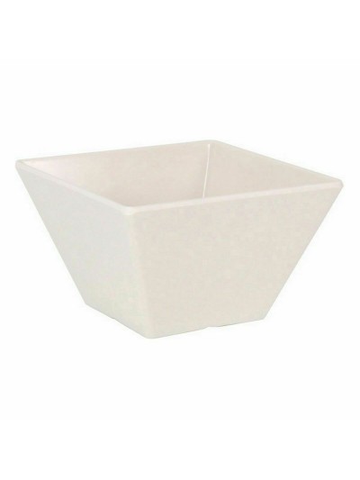 Snack Bowl La Mediterránea Melamin White Shine 10 x 10 x 6 cm (24 Units)