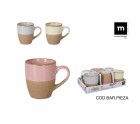 Ceramic Mug La Mediterránea Anelo 90 ml (36 Units)