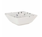Cuenco La Mediterránea Barroc Porcelana Blanco 13 x 13 x 5 cm (28 Unidades)