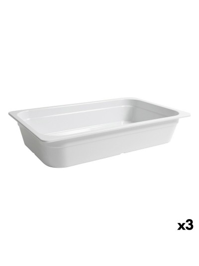 Fuente de Cocina Inde 53 x 32,5 x 10 cm (3 Unidades)