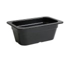 Fuente de Cocina Inde Negro 26,5 x 16,2 x 10 cm (3 Unidades)