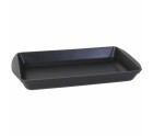 Serving Platter Inde Cast Iron Black 50 x 30 x 6,5 cm (2 Units)