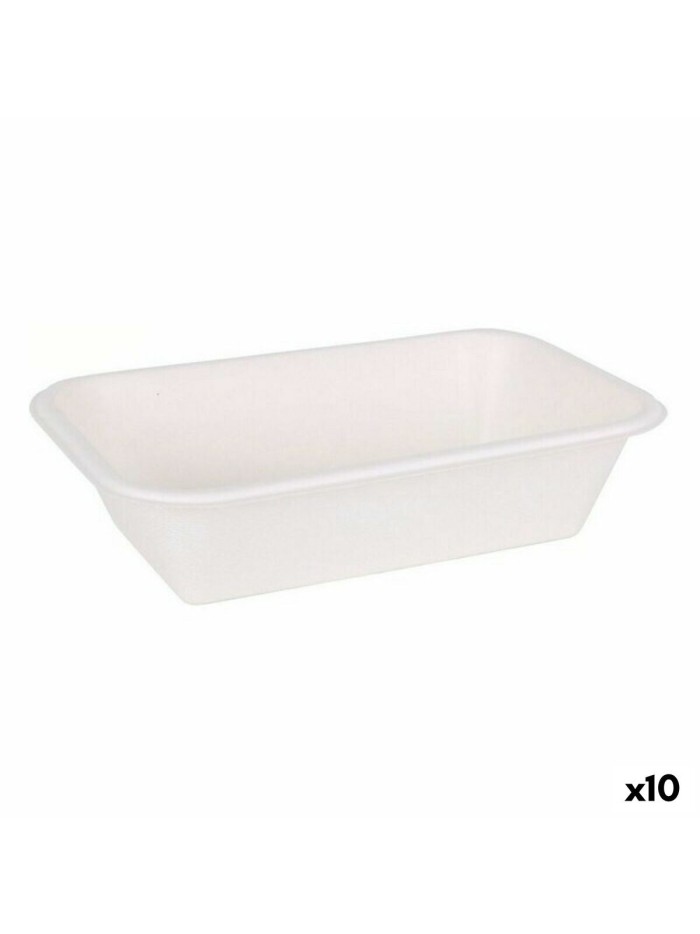 Set of bowls Viejo Valle White (10 Units) (50 pcs)