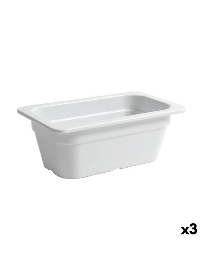 Plat à Gratin Inde 26,5 x 16,2 x 10 cm (3 Unités)